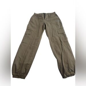 Fashion Nova Olive Cargo Track Pants